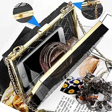 Elegant BUBYVV Women Clear Purse for All Occasions