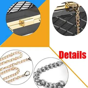 Elegant BUBYVV Women Clear Purse for All Occasions
