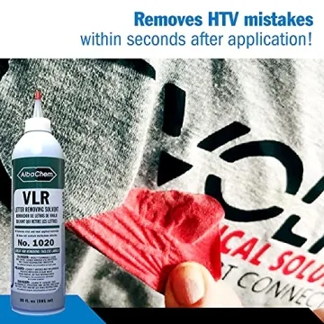AlbaChem Heat Transfer Vinyl Remover Safe Quick Fabric Solution
