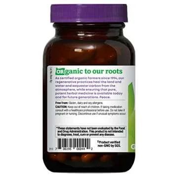 Oregon's Wild Harvest Cascara Sagrada Capsules - Organic Herbal Natural Laxative for Short-Term Constipation Relief