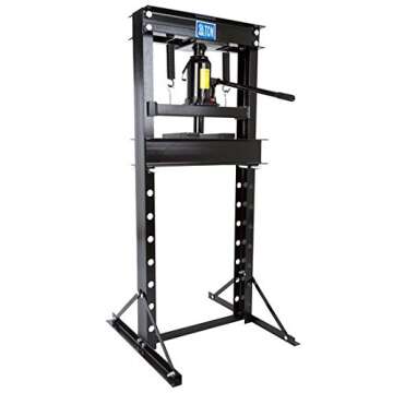 Black Widow BD-PRESS-20H: Powerful 20 Ton Hydraulic Shop Press for Automotive Repairs