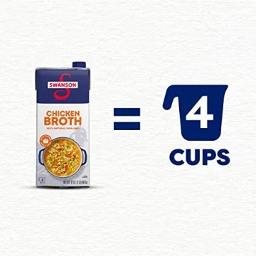 Swanson Natural Chicken Broth 32 oz Carton 12 Pack