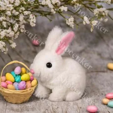 Bunny Interactive Plush Toy Hopping Ear Twitching Cuddly