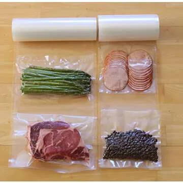 Simple Houseware Vacuum Sealer Bags for Freshness and Safety