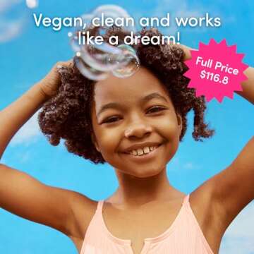 Evereden Kids Routine Bundle - Detangling Shampoo and Conditioner + Multi-Vitamin Face Wash and Face Cream for Kids 3+