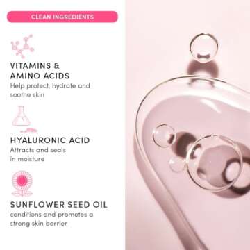 Evereden Kids Routine Bundle - Detangling Shampoo and Conditioner + Multi-Vitamin Face Wash and Face Cream for Kids 3+