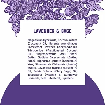 Schmidt's Lavender + Sage Deodorant Pack of 2, 3.25 oz