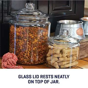 Anchor Hocking 1-Gallon Heritage Hill Glass Jar for Kitchen
