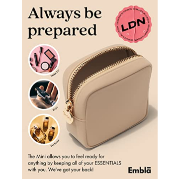 Premium Waterproof Makeup Bag for Women Travel Essentials