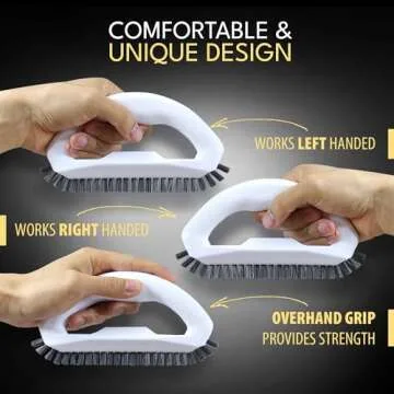 Heavy Duty Grout Brush for Easy Home Cleaning Solutions