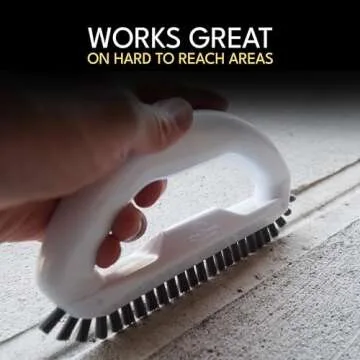 Heavy Duty Grout Brush for Easy Home Cleaning Solutions