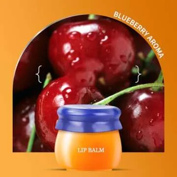 Rosarden Lip Balm Set, 8 Pieces Lip Moisturizer For Very Dry Lips, Long Lasting Lips Moisturizer For Cracked, Dry & Chapped Lips, Hydrating Tinted Lip Balm, Cute Fruit Lip Balm Gift Kit For Teen Girls