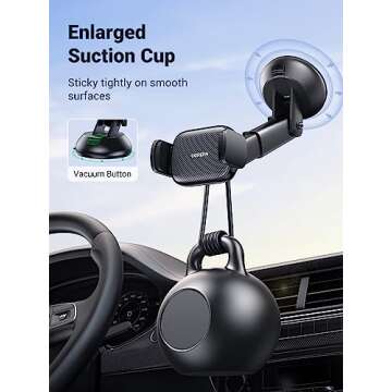 UGREEN Car Phone Holder: Secure & Flexible Mount for All Smartphones
