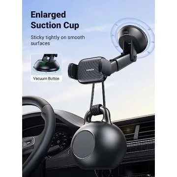 UGREEN Car Phone Holder: Secure & Flexible Mount for All Smartphones