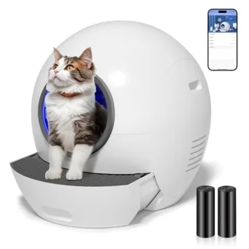 Automatic Self-Cleaning Cat Litter Box with App Control