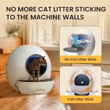 Elspet Smart Cat Litter Box with App Control