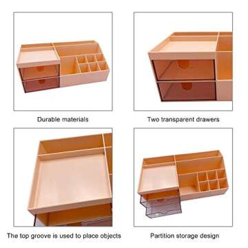 Stylish Marknor Makeup Organizer for Every Space