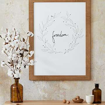 Coceca Cotton Stems - 3 Pack 10 Balls Per Stem - 23 Inch Farmhouse Display Filler-Foral Decoration