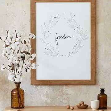 Coceca Cotton Stems - 3 Pack 10 Balls Per Stem - 23 Inch Farmhouse Display Filler-Foral Decoration