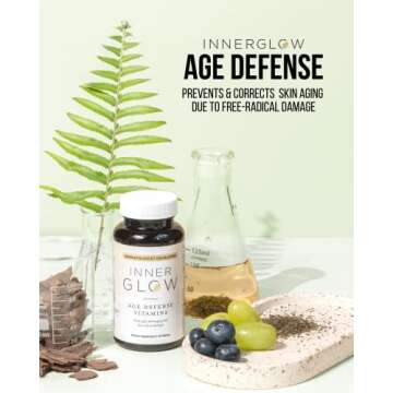 Inner Glow Age Defense Vitamins for Healthy Skin