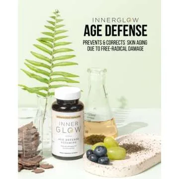 Inner Glow Age Defense Vitamins for Healthy Skin