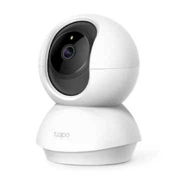 TP-Link Tapo Pan/Tilt Security Camera for Home Use, 1080P, 2-Way Audio, Night Vision, Works with Ale...
