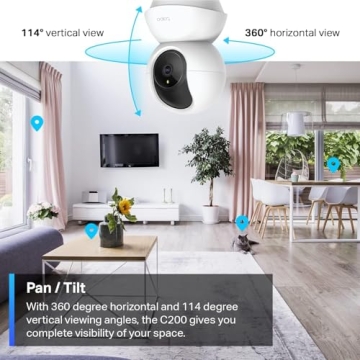 TP-Link Tapo C200 Indoor Security Camera with Night Vision