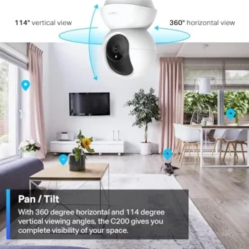 TP-Link Tapo C200 Indoor Security Camera with Night Vision