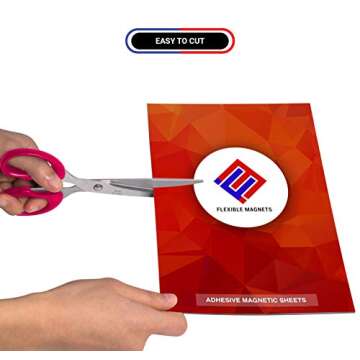 Flexible Adhesive Magnet Sheets - Peel & Stick Crafting Kit