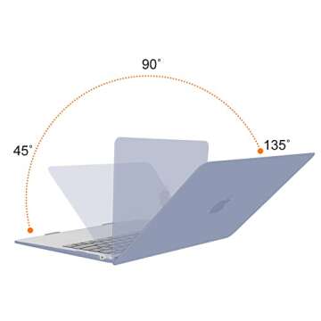 Stylish MOSISO MacBook Air 13 inch Case in Lavender Gray