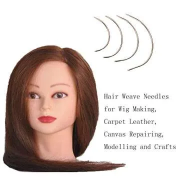 80Pcs Curved Needles Set for Sewing and Embroidery