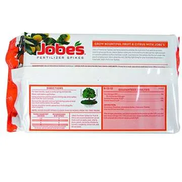 Jobe's Garden Fertilizer Spikes for Fruit and Citrus Plants