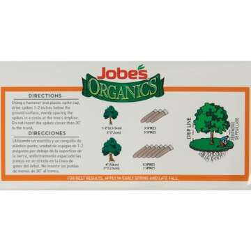 Jobe's Garden Fertilizer Spikes for Fruit and Citrus Plants