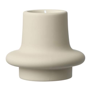 Bloomingville Ivory Stoneware Tealight Holder for Modern Decor