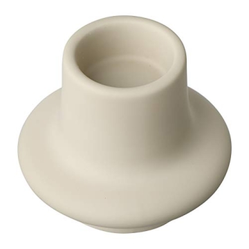 Bloomingville Ivory Stoneware Tealight Holder for Modern Decor