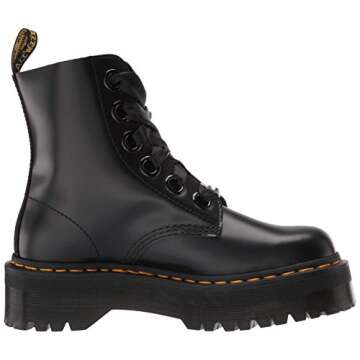 Dr. Martens Molly Quad Retro Black Buttero UK 7 (US Women's 9) M