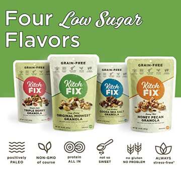 Kitchfix Grain-Free Paleo Granola | Vegan, Gluten-Free Snack