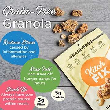 Kitchfix Grain-Free Paleo Granola | Vegan, Gluten-Free Snack