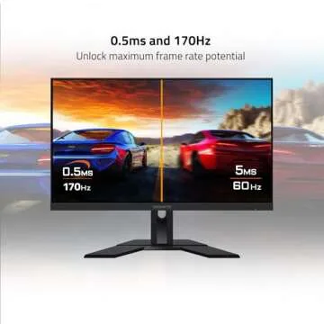GIGABYTE M27Q 27" 165Hz 1440P -KVM Gaming Monitor, 2560 x 1440 SS IPS Display, 0.5ms (MPRT) Response Time, 92% DCI-P3, HDR Ready, FreeSync Premium, 1x Display Port 1.2, 2x HDMI 2.0, 2x USB 3.0