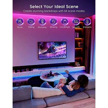 Govee Smart WiFi LED Strip Lights for Every Occasion