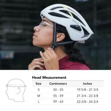 Sena R2 Road Cycling Smart Bluetooth Helmet (Matte Black, Large)