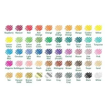 Crayola Colored Pencils, 50 Count