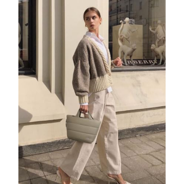 CHOLISS Small Puffer Tote Bag for Women - Stylish & Spacious