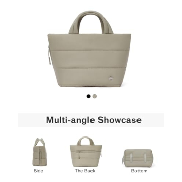 CHOLISS Small Puffer Tote Bag for Women - Stylish & Spacious