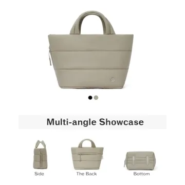 CHOLISS Small Puffer Tote Bag for Women - Stylish & Spacious