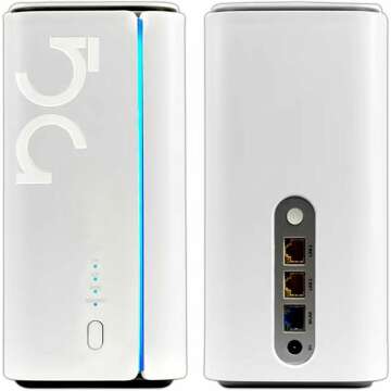 5G CPE Router with SIM Card Slot and WiFi 6 AX3000