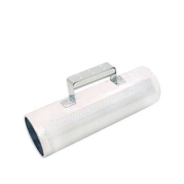 Mowind Stainless Steel Guiro 12" * 4" Percussion Instrument Musical Training Tool with Scraper