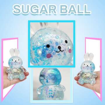 ZTATU Bunny Sensory Stress Relief Squishy Toy