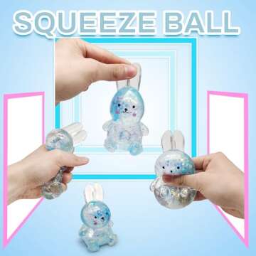 ZTATU Bunny Sensory Stress Relief Squishy Toy