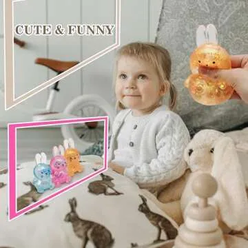 ZTATU Bunny Sensory Stress Relief Squishy Toy